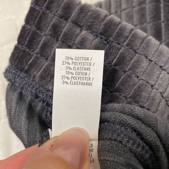 NWT Aerie Ribbed Flare Leg Gray Leggings size Small - Picture 6 of 8